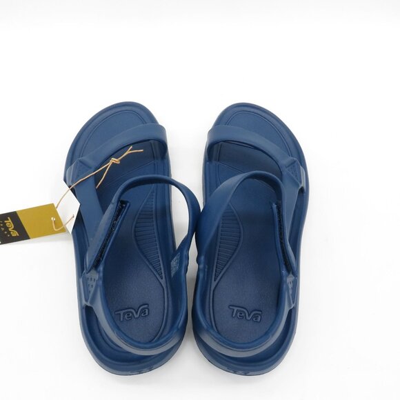 Teva Hurricane Drift Sandals Blue Size 5 Water-Ready Hook Loop Straps NEW - Picture 5 of 8